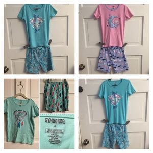 Gymboree Pajama Bundle Size 8 (4 sets)